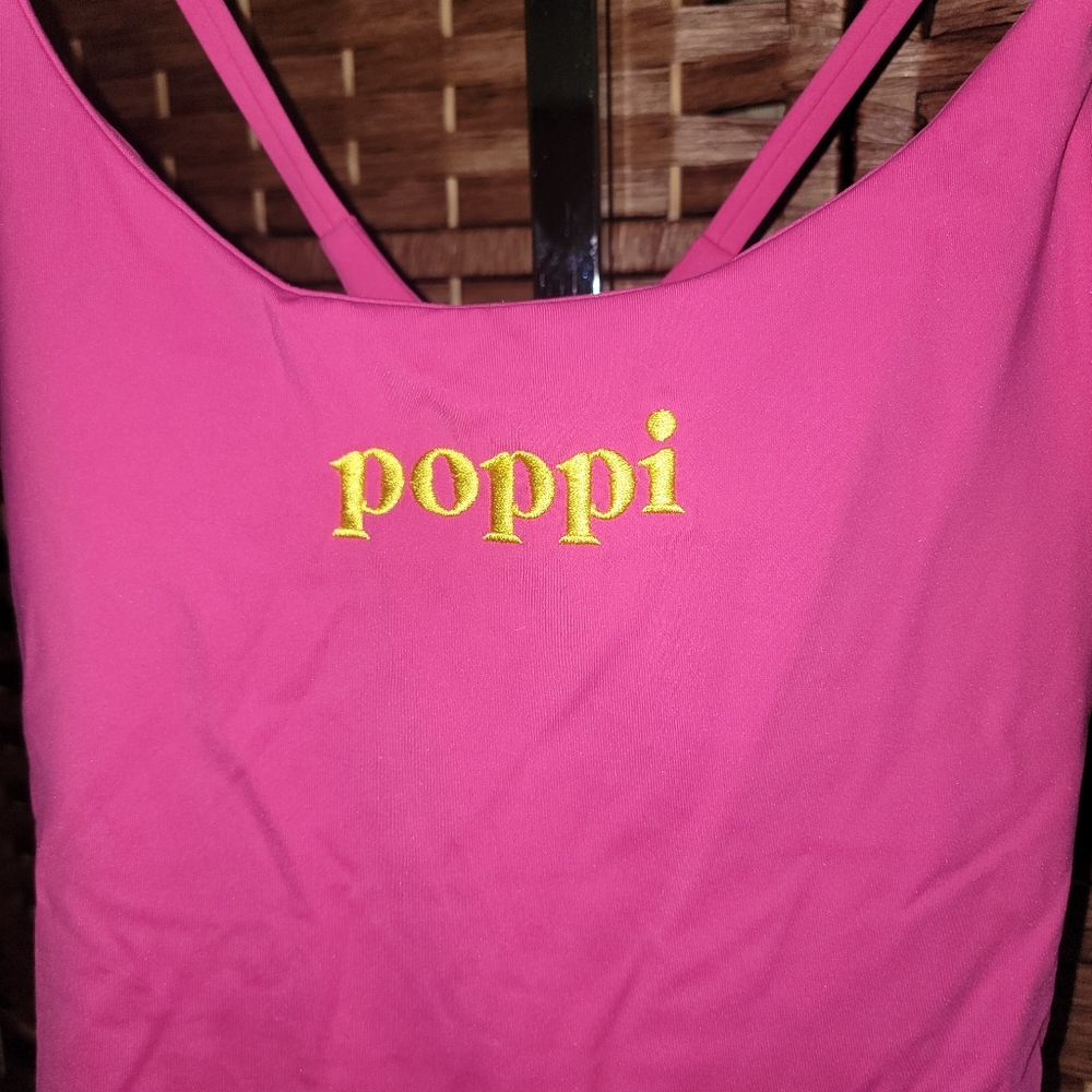 Halara Cloudful Poppi Pink Strappy Skort Dress - Picture 3 of 15